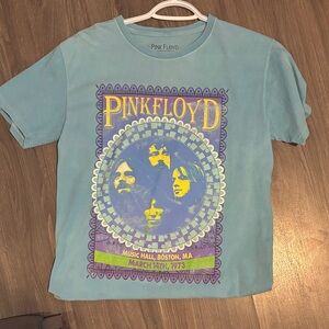 Pink Floyd Teal Tee with Graphic